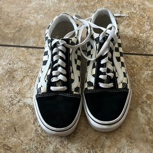 Checkered vans